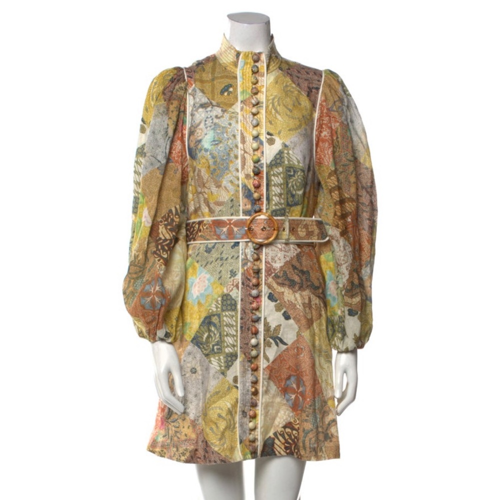 Zimmermann Linen Mini Dress